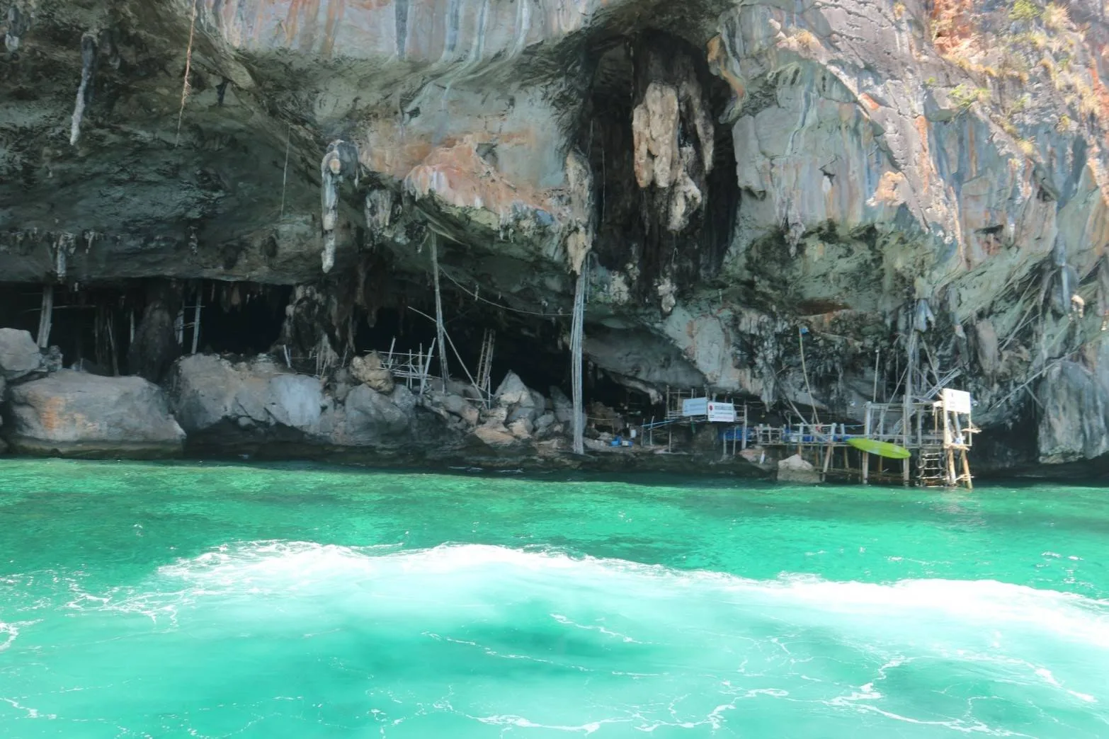 Speedboat tour to Phi Phi Island, Maya Bay, and Khai Island by YoPhuket, a one-day trip.