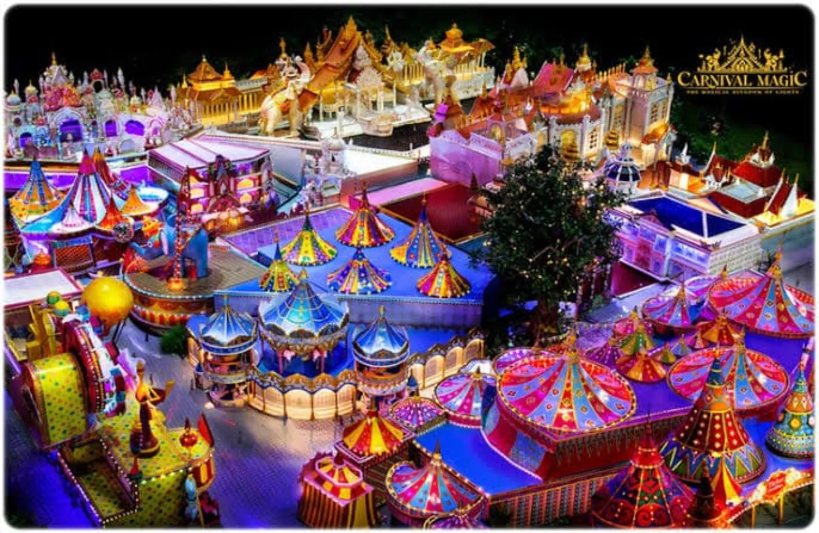 Carnival Magic ภูเก็ต รีวิวธีมพาร์คกลางคืน ขบวนพาเหรดสุดยิ่งใหญ่