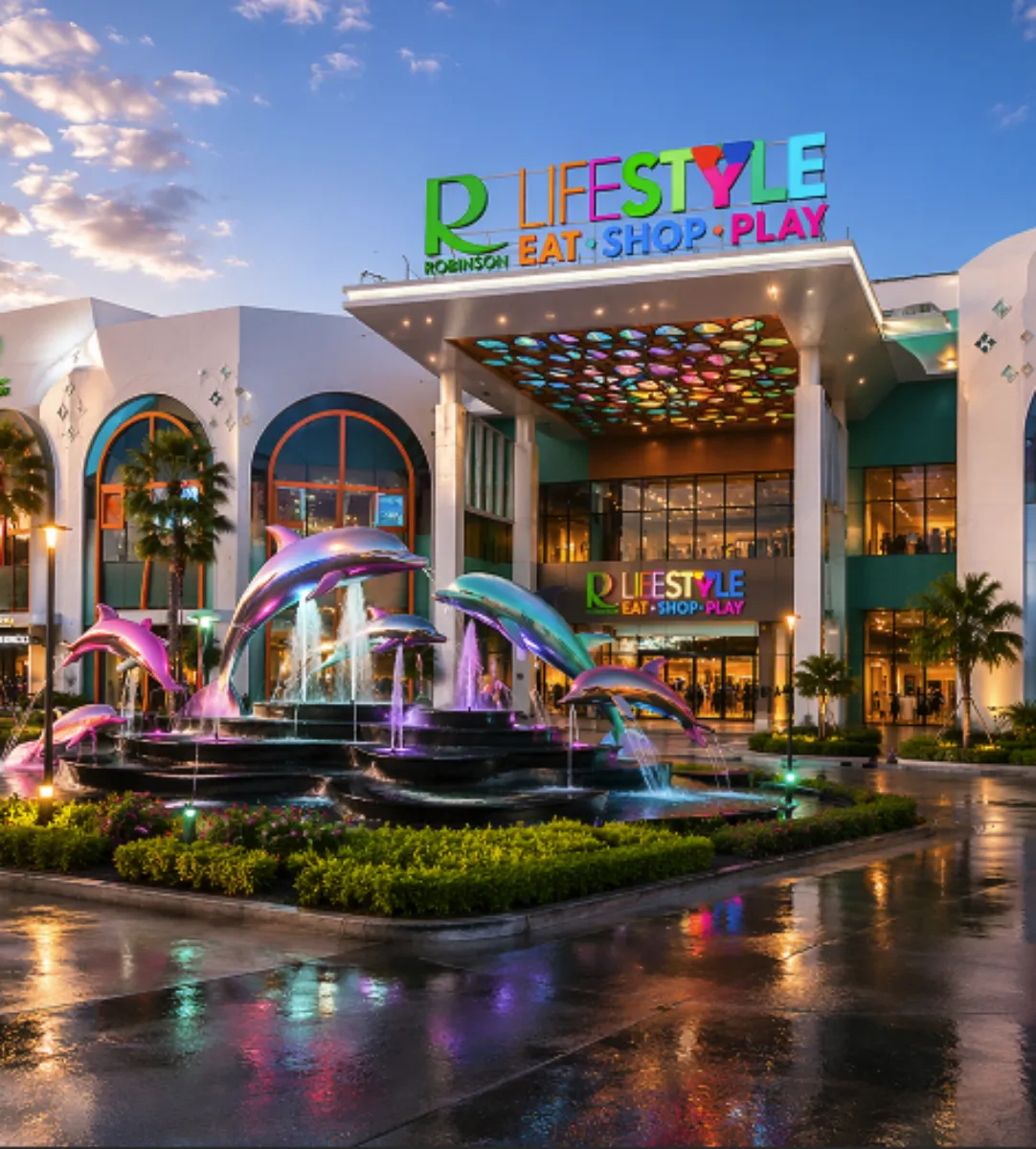 Robinson Lifestyle ถลาง ภูเก็ต ห้างใกล้สนามบิน กิน เที่ยว ครบในที่เดียว